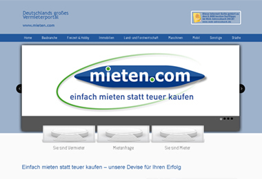 Hier kann man fast alles mieten