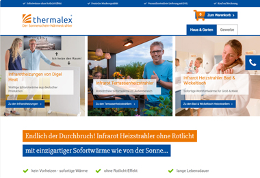 Thermalex Infrarot-Heizstrahler