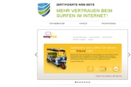 G&#252;tesiegel Zertifizierte Web-Seite
